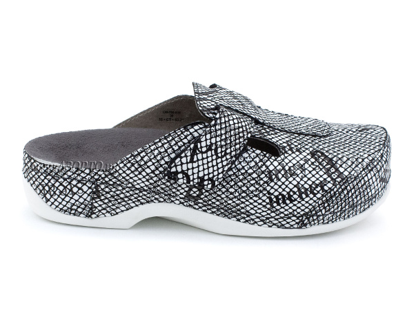 LM-700,036-Луомма-(Luomma),-сабо-для-взрослых-ортопедические,-кожа,-хорм,-газета,-полнота-9(2)