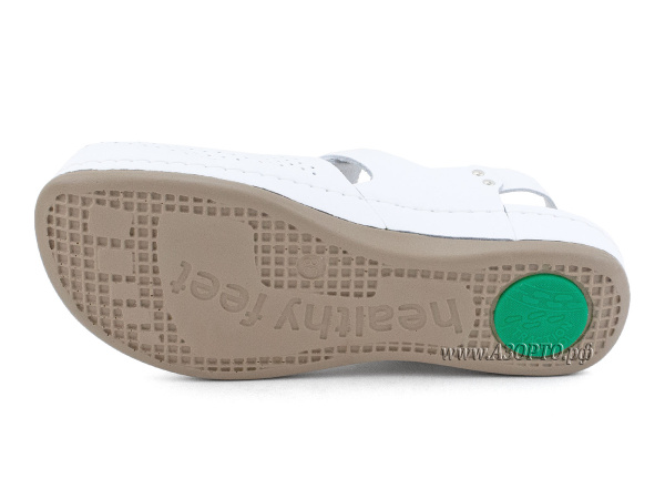 951WHT-Леон-(Leon),-сабо-для-взрослых-ортопедические,-кожа,-белый(5)