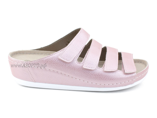 LM-703N,039-Луомма-(Luomma),-сандалии-для-взрослых-ортопедические,-кожа,-розовый,-перламутр,-полнота-7(2)