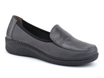84-51И-22-402/30 Рикосс (Ricoss) туфли для взрослых, кожа, серый, полнота 9 в Москве