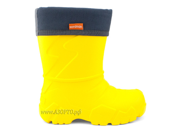 329111-06-Нордман-Кидс-(Nordman-Kids),-сапоги-резиновые-детские-eva-на-флисе,-желтый(3)