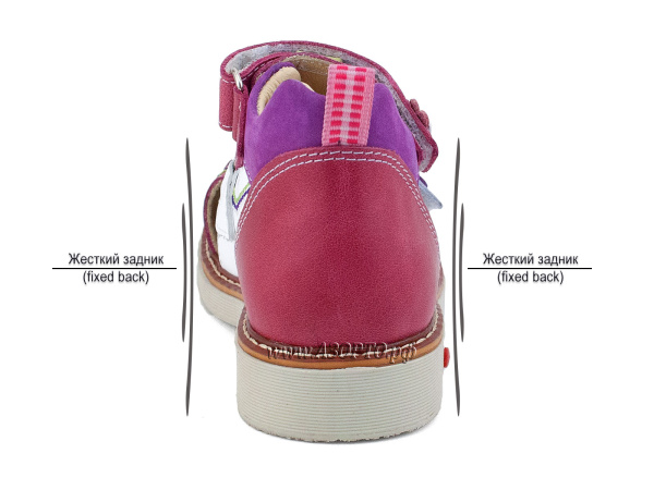 1044-11-(26-30)-Миниколор-(Minicolor),-сандалии-детские-закрытые-ортопедические-профилактические(4)