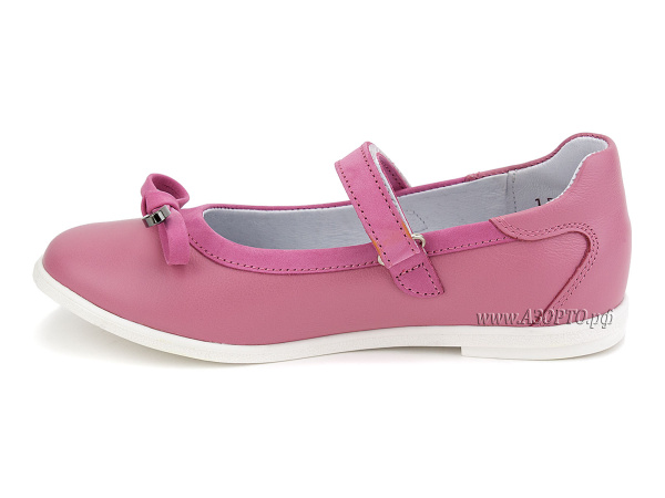 30012-117,87-Тотто-(Totto),-туфли-детские-ортопедические-профилактические,-кожа,-розовый(3)