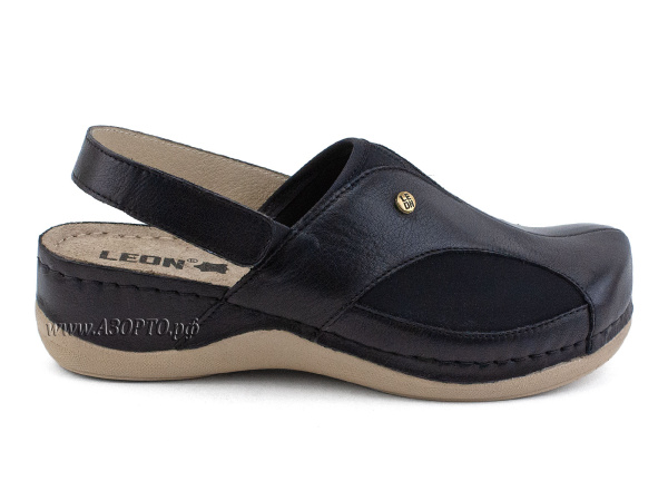 913BLK-Леон-(Leon),-сабо-для-взрослых-ортопедические,-удобная-медицинская-обувь(2)