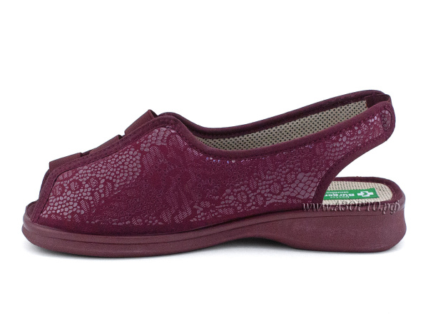 493624-Доктор-Бюргер-(Doctor-Burger),-туфли-для-взрослых,-текстиль,-бордовый(3)