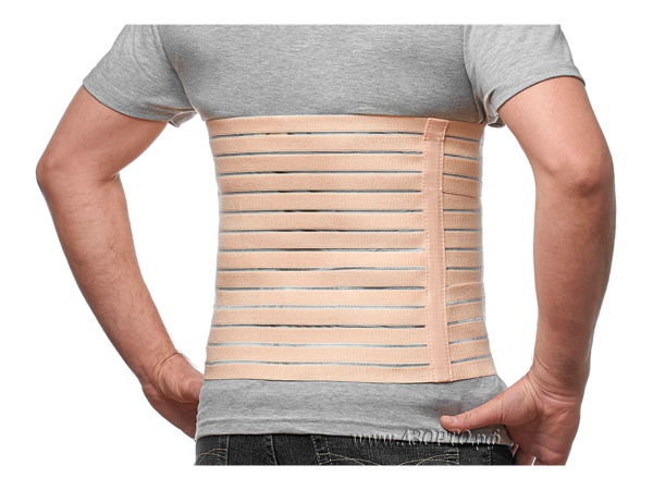 ПО-213 Орто.Ник (Ortonik) Бандаж послеоперационный с мягкой панелью, бежевый (2)