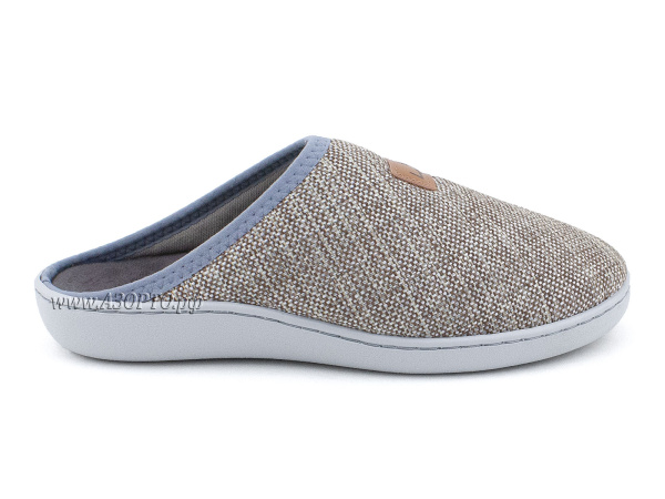 LM-803.025 Луомма (Luomma), домашние ортопедические тапочки, текстиль, рогожка, полнота 9 (2)