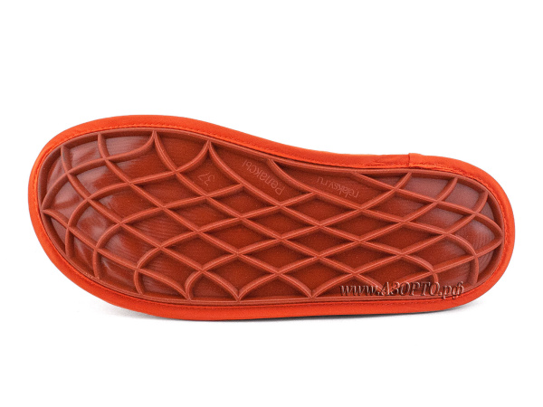 МТ01 Массажер для стоп, массажные тапочки, Релаксы, оранжевый(2)