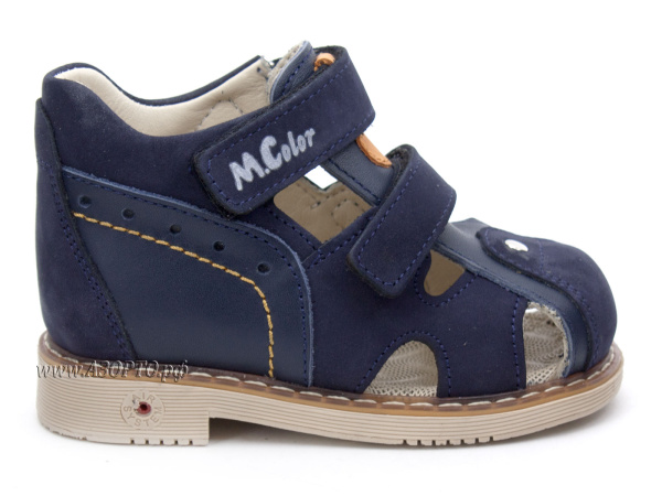 8018-1(18-20)-Миниколор-(Minicolor),-сандалии-детские-закрытые-ортопедические(1)