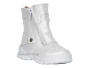243-9 Тотто (Totto), ботинки зимние, белый, натуральный мех, кожа. в Москве