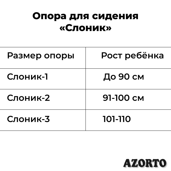 Слоник 4 размеры