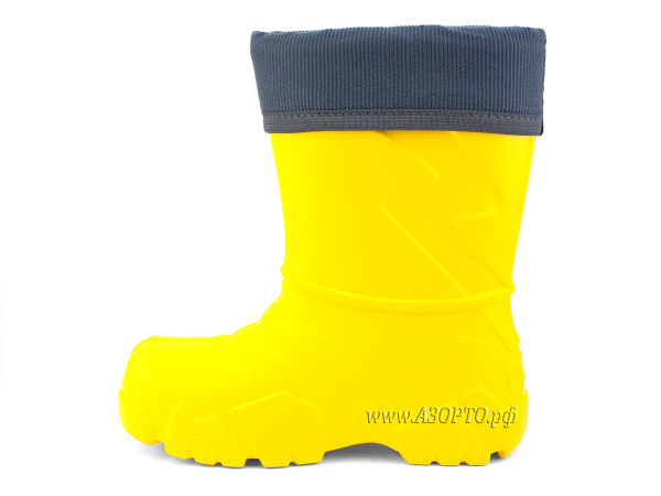 329111-06-Нордман-Кидс-(Nordman-Kids),-сапоги-резиновые-детские-eva-на-флисе,-желтый(4)